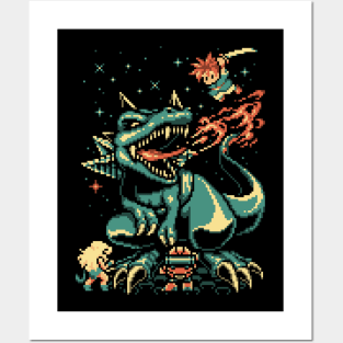 8-bit Tyranno Posters and Art